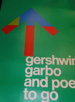 Item #73-5134 gershwin, garbo and poe to go. American Library Association