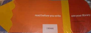Item #73-5141 Read before your write. American Library Association