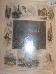 Item #73-5246 The Forest Fires in Michigan. Charles Graham