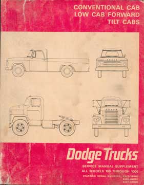 Dodge - Dodge Trucks Service Manual