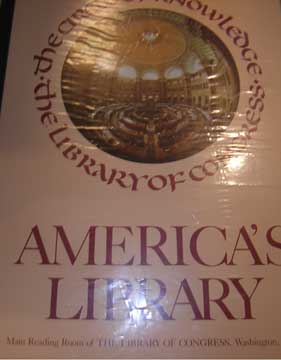 Item #73-5660 The Circle of Knowledge - America's Library. Library of Congress