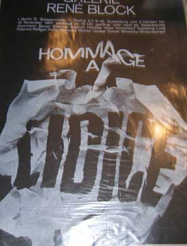 Item #73-5666 Hommage a Eidice. Galerie Rene Block