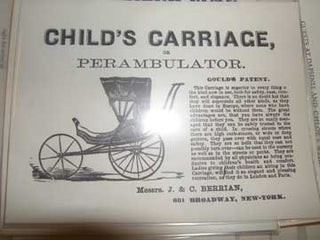 Item #73-5693 Child's Carriage, or Perambulator. 20th Century American Publisher