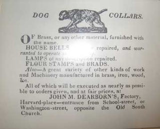 Item #73-5701 Dog Collars. 20th Century American Publisher