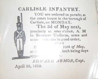 Item #73-5703 Carlisle Infantry. 20th Century American Publisher