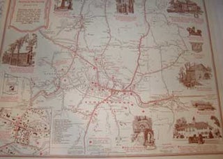Item #73-5717 Map of Stockbridge, Berkshire County, Massachusetts. 20th Century American Publisher