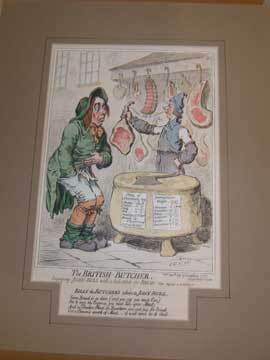Item #73-5731 The British Butcher. H. Humphrey