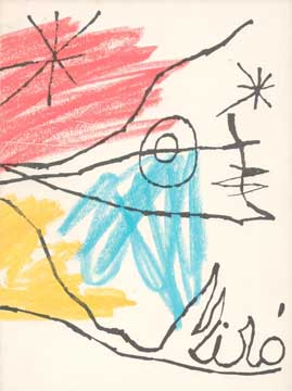 Item #73-6213 Joan Miró. Joan Mir&oacute