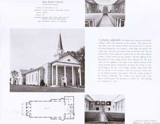 Item #73-6744 Photographs and Plan of Saint Roch's Church, Indianapolis, IN. Charles M. Brown