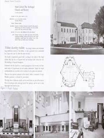 Item #73-6749 Photographs and Plan of Saint Gabriel, The Archangel Church and Rectory, St. Louis,...