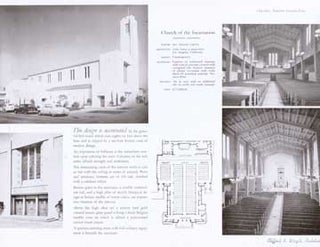 Item #73-6753 Photographs and Plan of Church of the Incarnation, Glendale, CA. Gene Verge,...