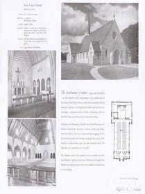 Item #73-6794 Photographs and Plan of Saint Louis Church, Princeton, IN. A F. Moratz