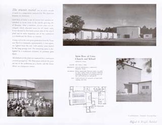 Item #73-6818 Photographs and Plan of Saint Rose of Lima Church and School, Houston, TX. Donald...