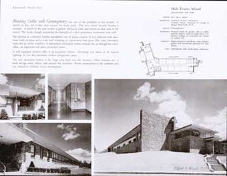 Item #73-6822 Photographs and Plan of Holy Trinity School, Poughkeepsie, NY. Evans Chapman,...