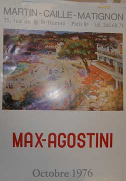 Item #73-7017 Max-Agostini. Max Agostini