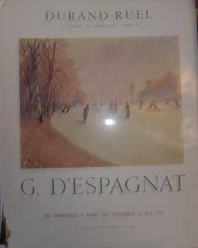 Item #73-7065 G. D'Espagnat. G. D'Espagnat