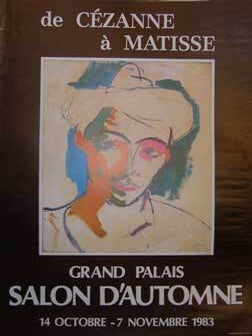Item #73-7103 de Cezanne a Matisse. Paul Cezanne, Henri Matisse