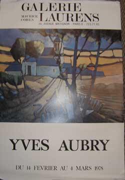 Item #73-7161 Yves Aubry. Yves Aubry
