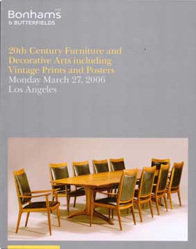 Item #73-7270 20th Century Furniture and Decorative Arts. 27 March 2006. Lot #s 2000-2230. Bonhams