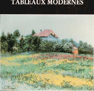 Item #73-7284 Importants Tableaux Modernes. 13 Juin 1990. Lot #s 1-123. Drouot Montaigne