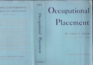 Item #74-0022 Occupational Placement : Its History, Philosophies, Procedures, and Educational...