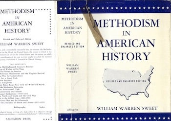 Item #74-0062 Methodism in American History, Revision of 1953. (Dust Jacket Only, No Book). William Warren Sweet.