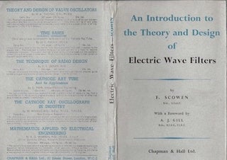 Item #74-0101 An Introduction to the Theory and Design of Electric Wave Filters (Dust Jacket...