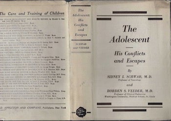 Sidney I Schwab; Borden S Veeder; National Institute on Drug Abuse,; Addiction Research Center (U.S.),; United States Narcotic Farm - The Adolescent : His Conflicts and Escapes (Dust Jacket Only, No Book)