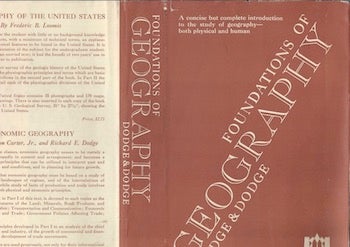 Richard Elwood Dodge; Stanley Dalton Dodge - Foundations of Geography (Dust Jacket Only, No Book)