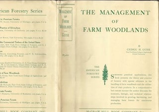 Item #74-0196 The Management of Farm Woodlands (Dust Jacket Only, No Book). Cedric Guise, The...