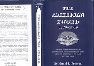 Item #74-0231 The American Sword, 1775-1945. (Dust Jacket Only, No Book). Harold Leslie Peterson