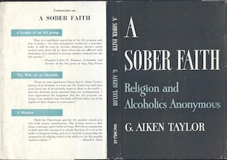 Item #74-0379 A Sober Faith (Dust Jacket Only, No Book). G Aiken Taylor, Riki Levinson, jacket...