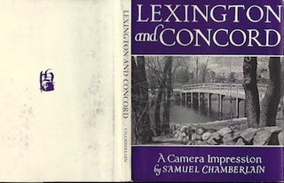 Item #74-0466 Lexington and Concord : A Camera Impression (Dust Jacket Only, No Book). Samuel...