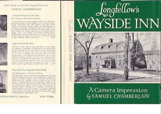 Item #74-0467 Longfellow’s Wayside Inn, a Camera Impression (Dust Jacket Only, No Book)....