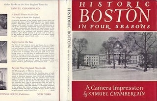 Item #74-0469 Historic Boston in Four Seasons : A Camera Impression (Dust Jacket Only, No Book)....