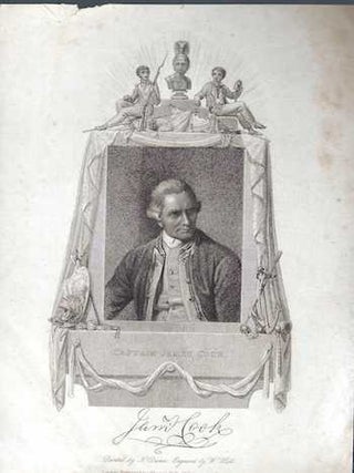 Item #74-0491 Captain James Cook. William Holl, after N. Dance, painting
