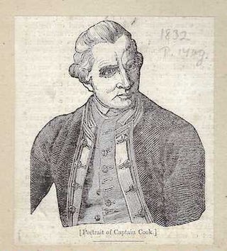 Item #74-0496 Portrait of Captain Cook. after Nathaniel Dance, painting
