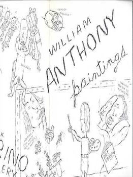 Item #74-0581 William Anthony Paintings Frank Marino Gallery 3 November - 28 November 1981. Horst...