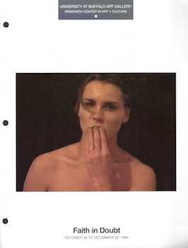 Item #74-0643 Faith in Doubt : University at Buffalo Art Gallery, October 28 to December 22,...