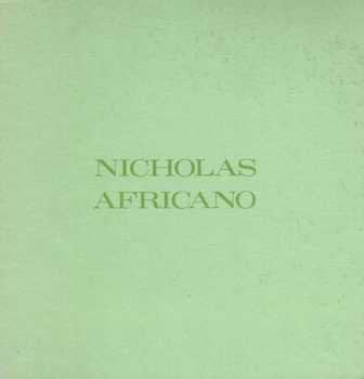 Nicholas Africano; Holly Solomon Gallery - Nicholas Africano, 24 April - 25 May 1991
