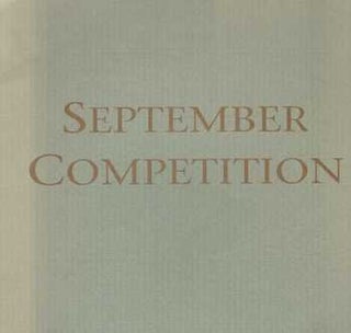 Item #74-0698 Alexandria Museum of Art September Competition, 11 Sept - 13 Nov 1993. Alexandria...
