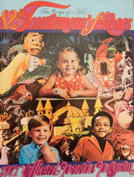 Item #74-1000 82nd Tournament of Roses Thru The Eyes of a Child 1971 Official Parade Program....