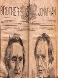 Item #74-1005 Brother Johnson A Semi-Annual Pictorial, July 4th 1848. Brother Johnson