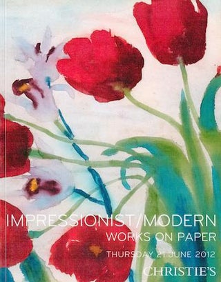 Item #75-0015 Impressionist/Modern Works on Paper. 21 June 2012. Auction #5467. Lot #s 101-263....