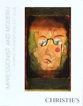 Item #75-0023 Impressionist and Modern Works on Paper and Day Sale. 2 November 2011. Auction...
