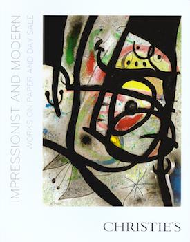Item #75-0025 Impressionist and Modern Works on Paper and Day Sale. 5 May 2011. Auction...