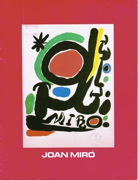 Item #75-0302 Joan Miró, [Circa 1984]. Honolulu. Center Art Galleries - Hawaii, Honolulu