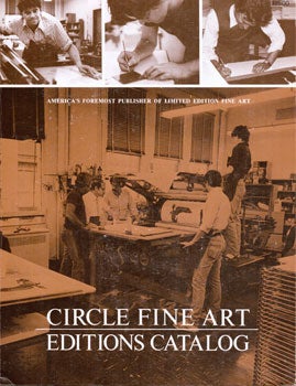 Item #75-0306 1981 Circle Fine Art, Editions Catalog, 1980. Chicago. Circle Fine Art Corporation,...