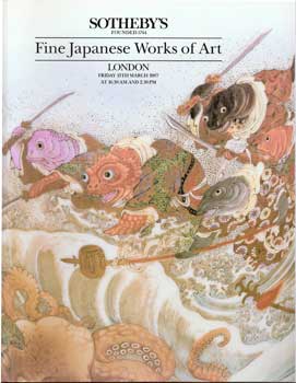 Item #75-0468 Fine Japanese Works of Art, 1987. Auction #0721. Lot #s 1-607. Sotheby's, London