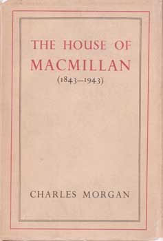 Item #75-0488 The House of McMillan: (1843-1943), 1943. Charles Morgan, New York